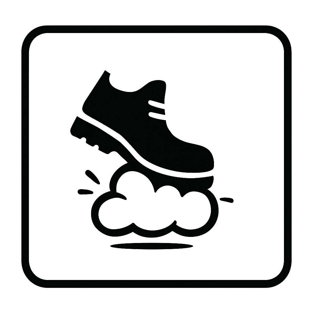 부스터 밑창 아이콘