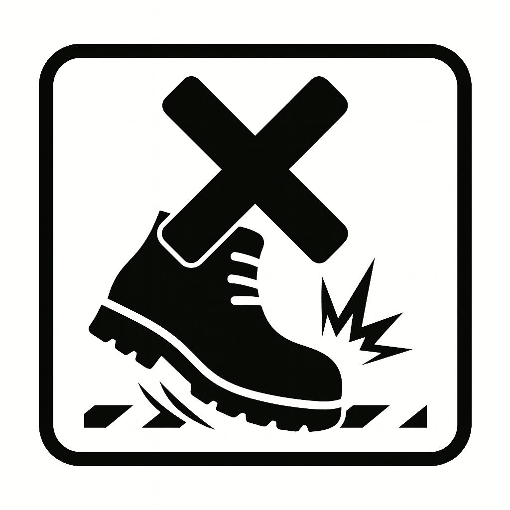 미끄럼 방지 아이콘